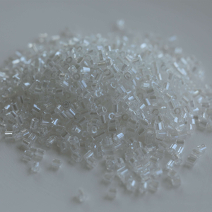 Redondas 11/0 clear-503 cuentas de semillas de vidrio hechas a mano para hacer joyas